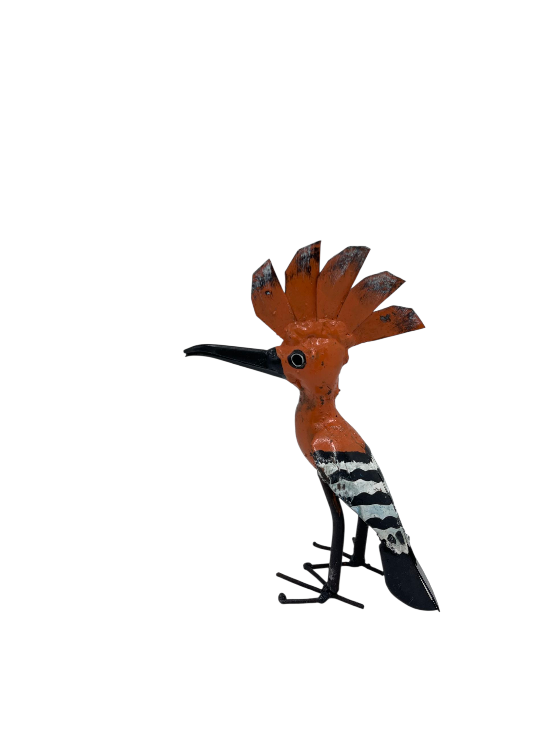 handcrafted hoopoe bird sculpture indoor home decor Afrisculpts
