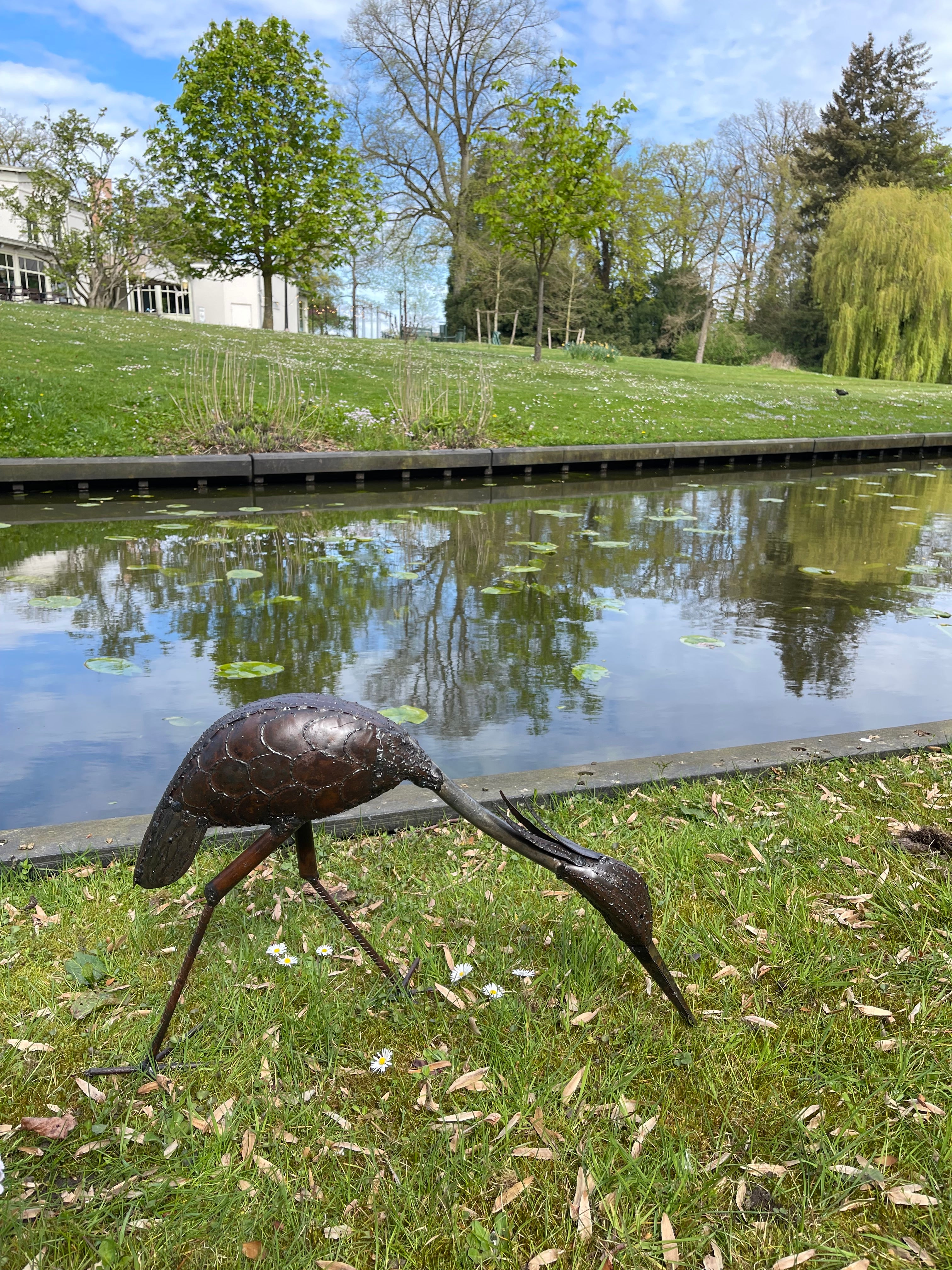 Heron Inclined  (40cm)