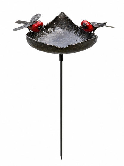Robin bird feeder on a Rod (Medium)